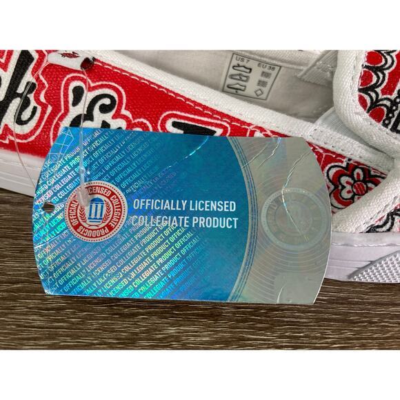 NCAA Women's Texas Tech Red Raiders Slip-On Shoes Size 8 Collegiate‎ NEW - Picture 4 of 11